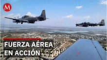 Maniobras de las Águilas Aztecas sorprenden en el Tulum Air Show 2026