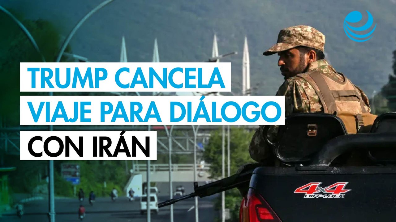 Trump cancela el viaje de sus emisarios para negociaciones sobre la guerra en Medio Oriente