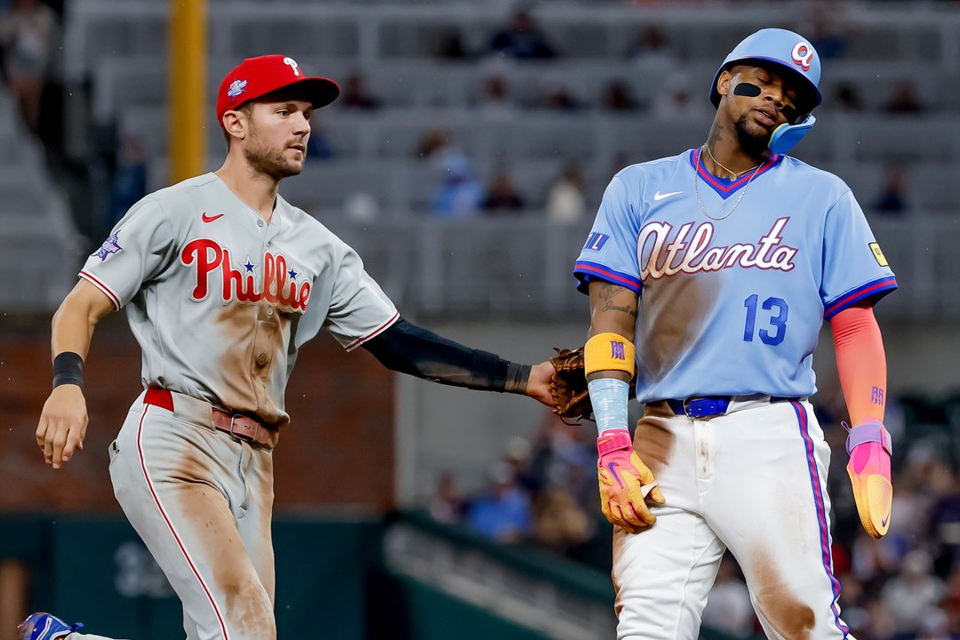 José Alvarado toma venganza ante Ronald Acuña Jr. en esta peculiar jugada