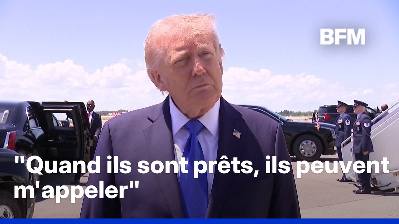 Iran: Donald Trump explique pourquoi les États-Unis n'envoient pas ses émissaires au Pakistan