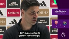Arteta not expecting 'path of roses' in title race