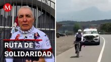 El ciclista de 63 años que pedalea mil kilómetros por una promesa
