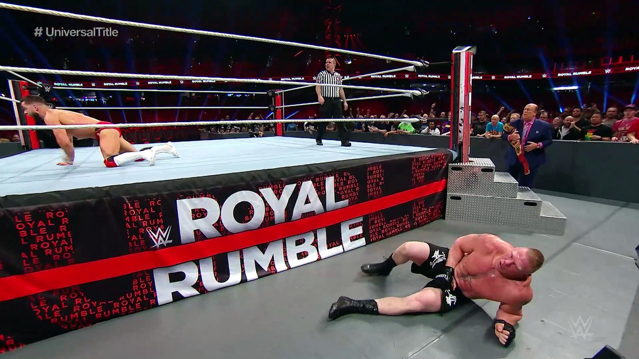 Brock Lesnar vs. Finn Bálor - Universal Championship Match | Royal Rumble 2019