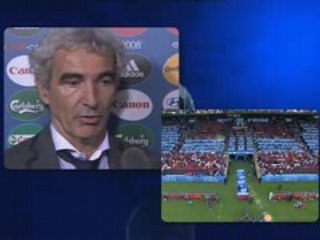 Domenech à la mi-temps