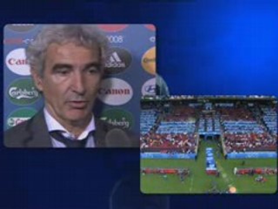 Domenech à la mi-temps