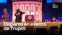 ¿Ataque contra Trump? Suena disparo en cena de corresponsales
