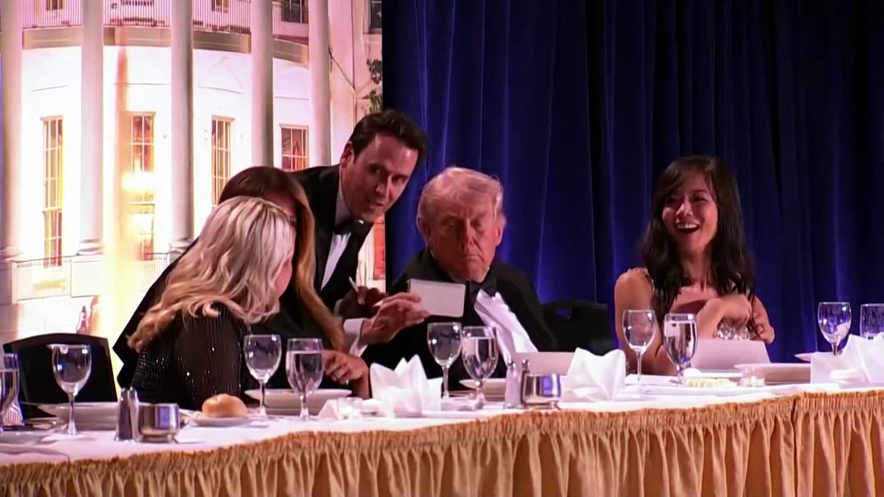 Coups de feu : Les images filmées depuis la salle de l'évacuation de Donal Trump au Diner des correspondants de la press