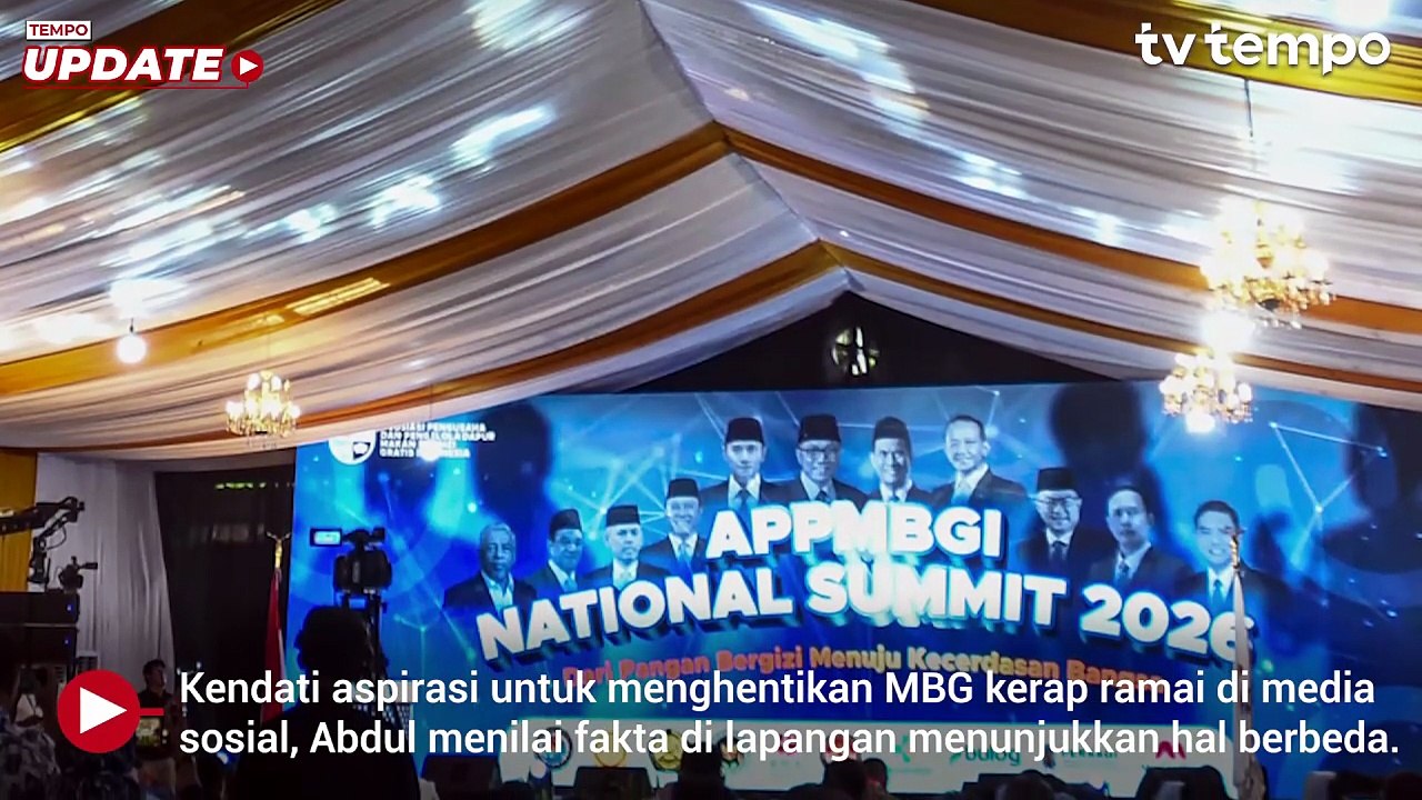 Asosiasi Pengusaha Dapur Ingin MBG Berlanjut hingga 25 Tahun