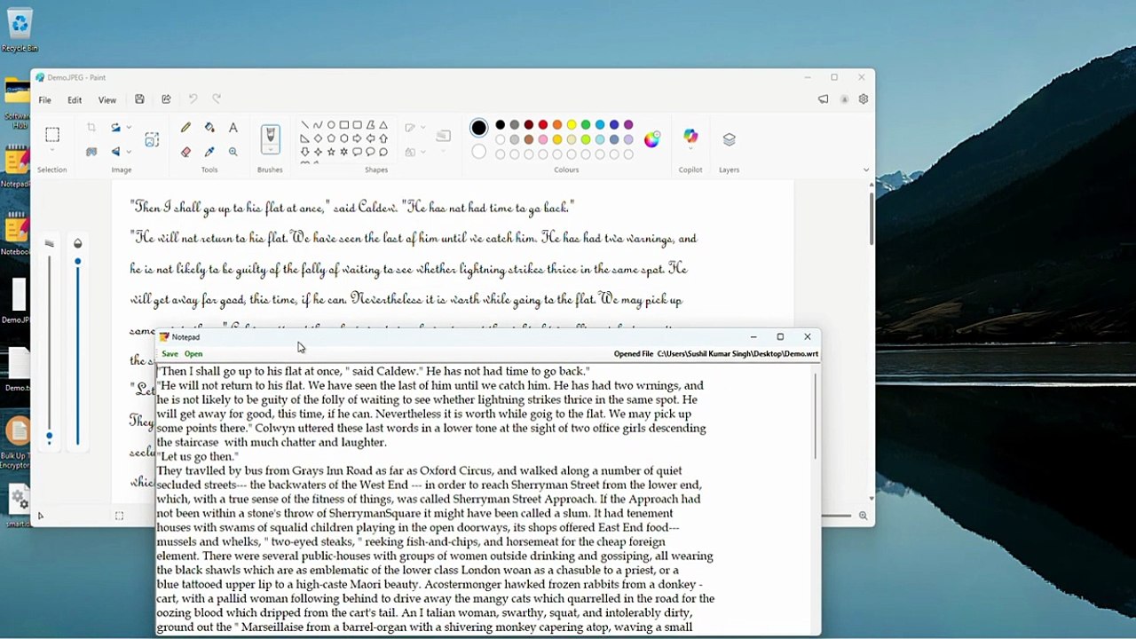Image to Notepad Plus Conversion & QC Demonstration | Data Entry Images to WRT with Error Checking | 9312953606