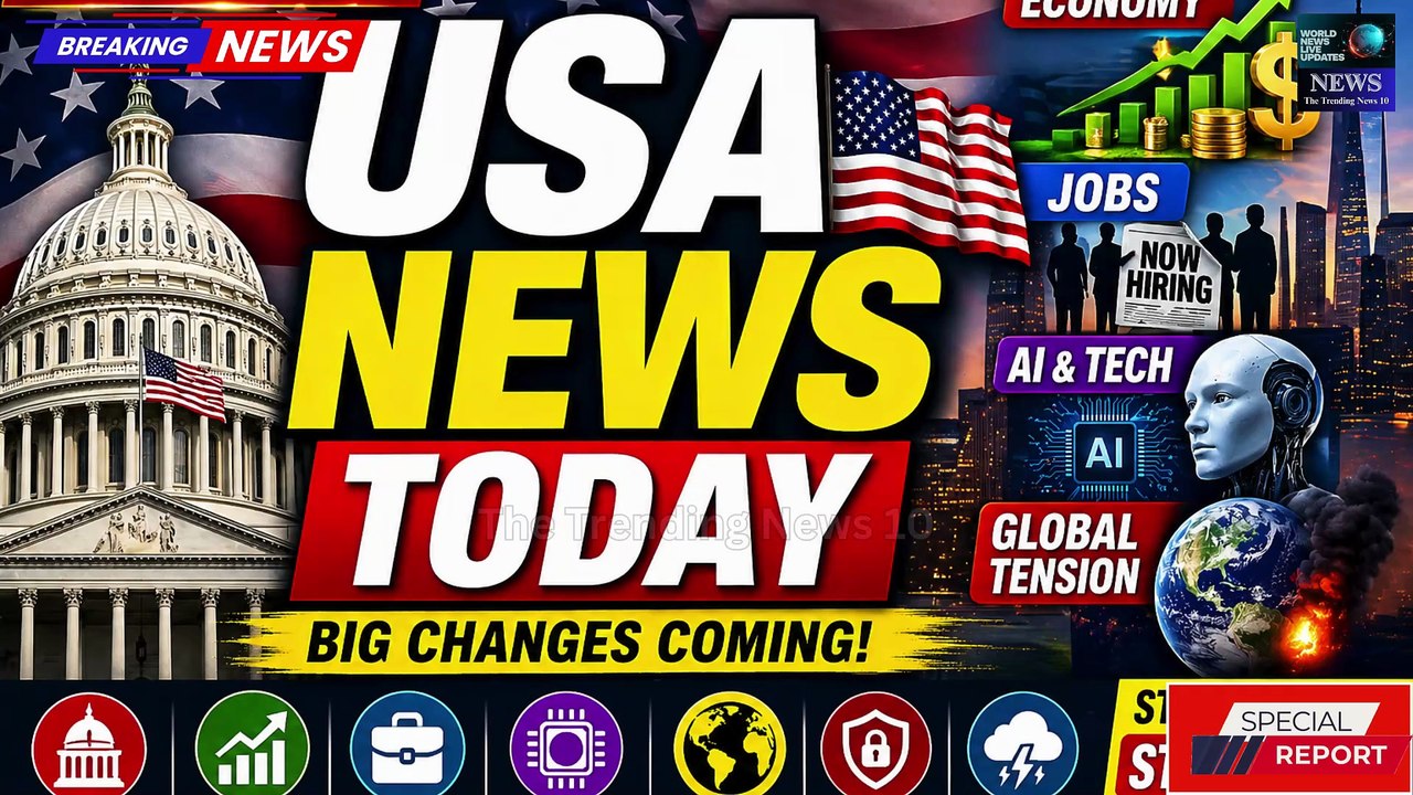 🎬 🚨 USA Breaking News Today 🇺🇸 | 15 Big Updates You Must See 😱🔥