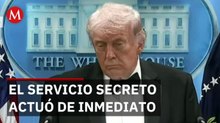 Donald Trump confiesa que no supo que eran balazos hasta que Melania lo alertó