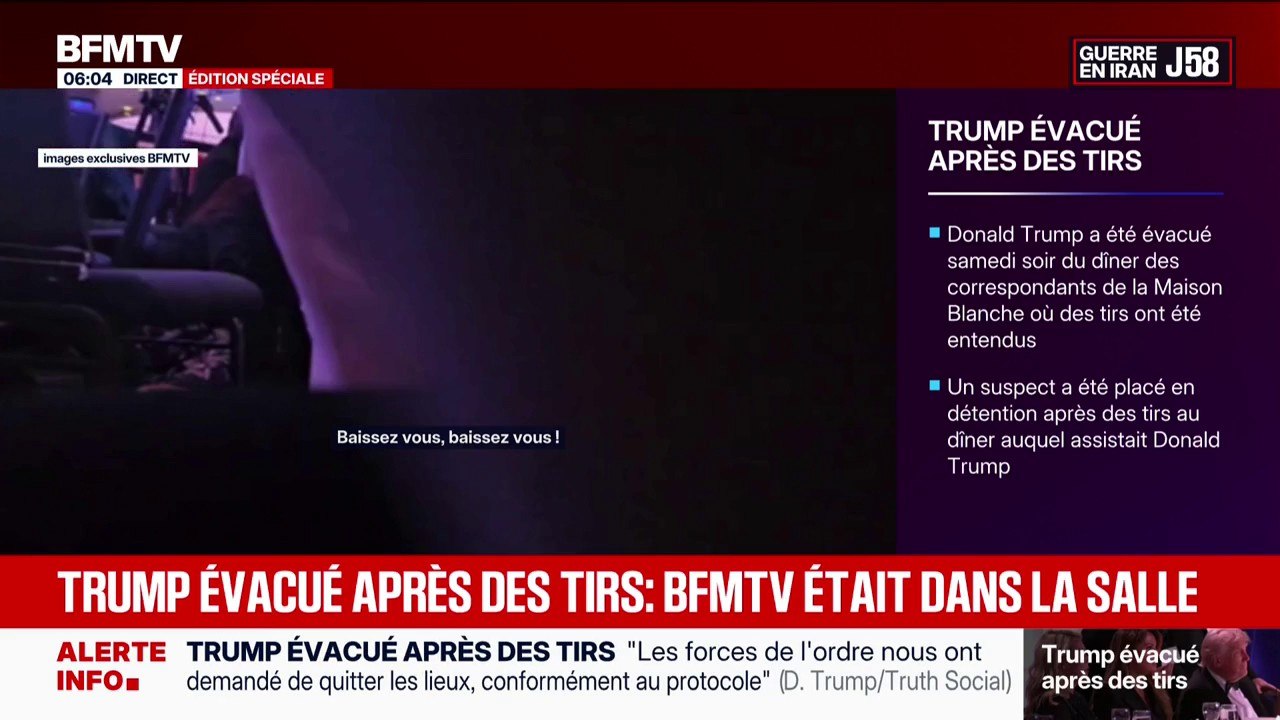 Donald Trump évacué après des tirs: le récit de la soirée