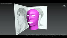 Ponikarovsky: 3DS MAX Practice Polygon Modeling Head Model Video #35 (04-26-2026)