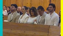 Así fue la misa en honor a Karina Duprez