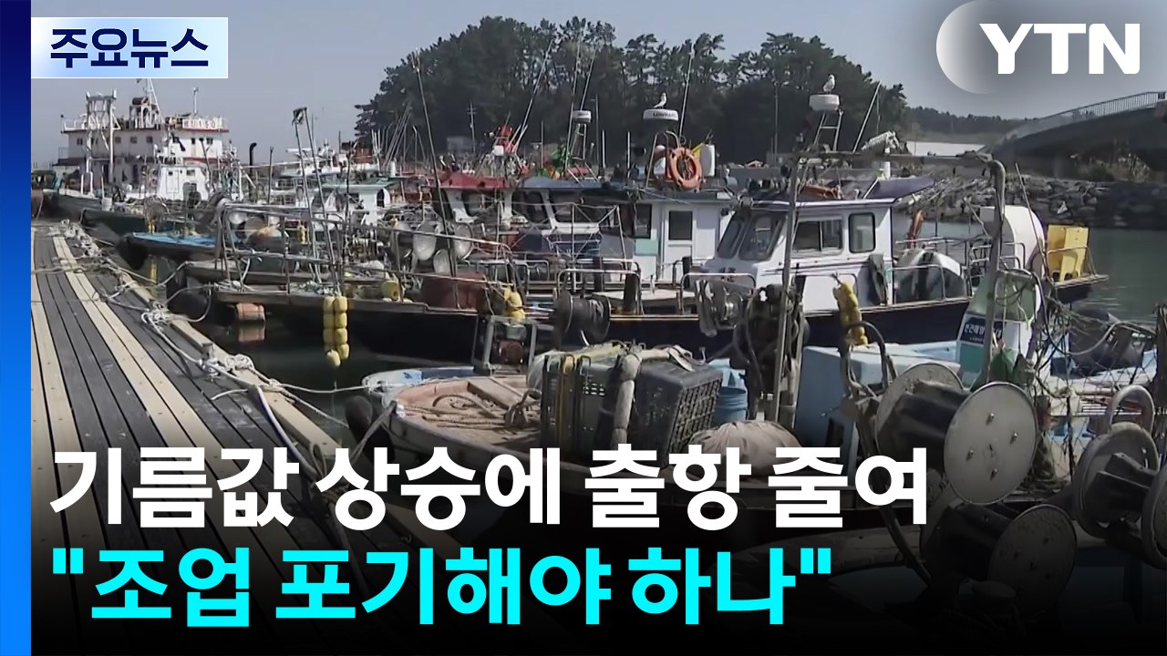 기름값 상승에 출항 줄여..."조업 포기해야 하나" / YTN