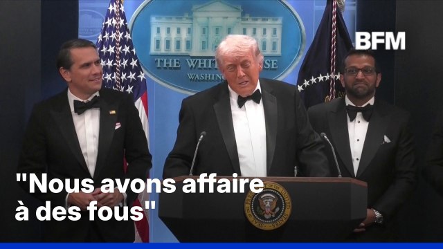 Donald Trump: Je ne veux pas que ces voyous changent notre comportement