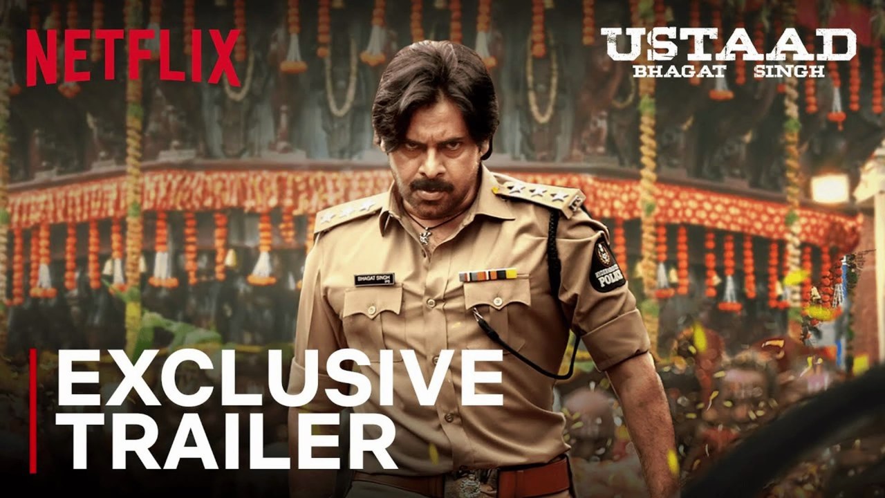 Ustaad Bhagat Singh Official Trailer | Pawan Kalyan | Sreeleela | Raashi Khanna | HD Telugu Action Trailer