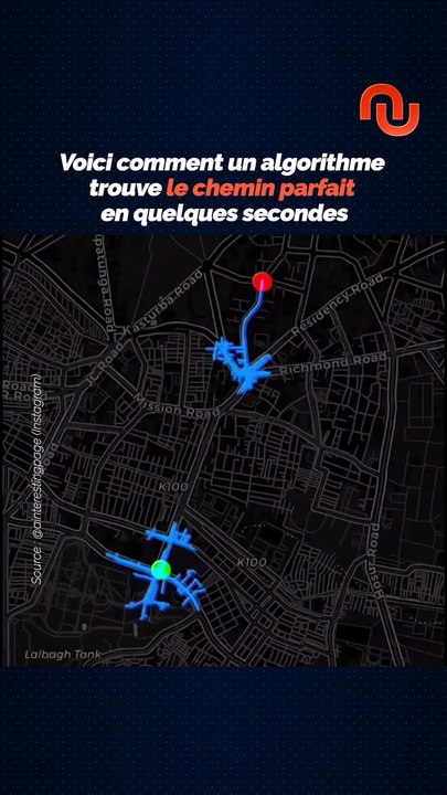Il trouve l'itinéraire parfait !