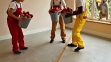 Turning My Floor Into an Epoxy Fruit Design