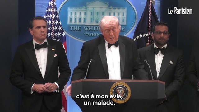 « C'est un malade » : Trump raconte l'incident et les coups de feu tirés lors d'un dîner de gala