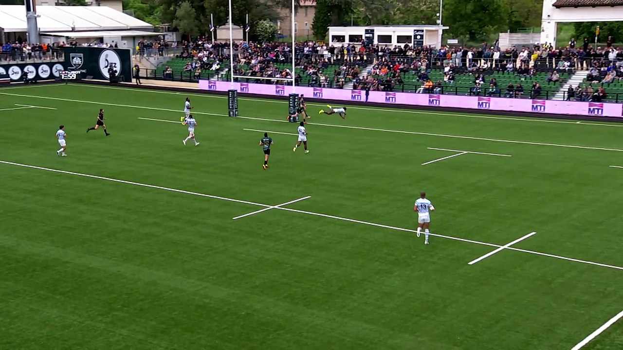 TOP 14 - Essai de Selestino RAVUTAUMADA 2 (R92) - US Montauban - Racing 92