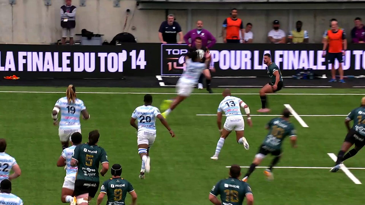 TOP 14 - Essai de Selestino RAVUTAUMADA (R92) - US Montauban - Racing 92