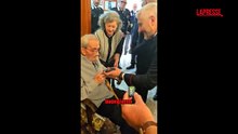 Carabiniere pi? longevo compie 109 anni,  Giorgia Meloni pubblica il video della sorpresa