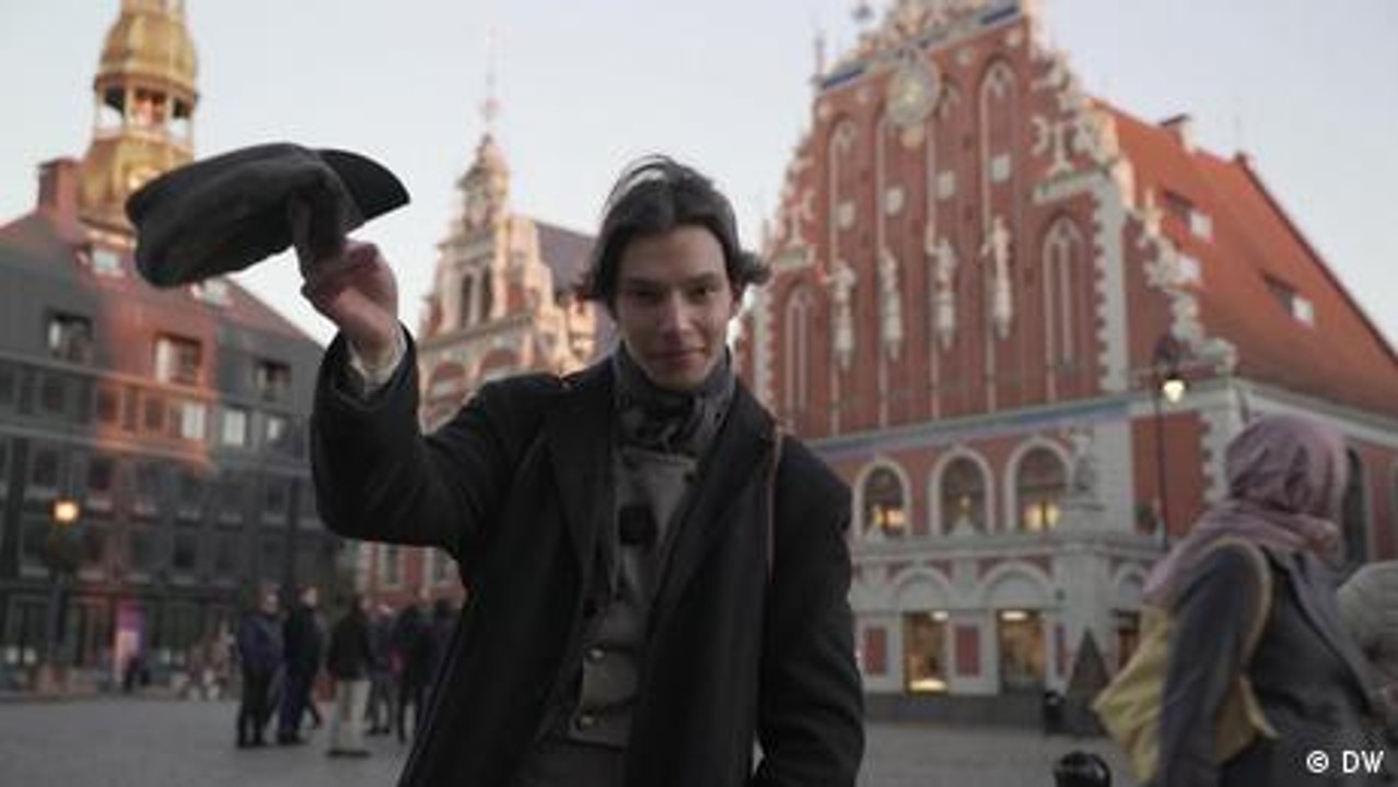 Als Teenager in der lettischen Hauptstadt Riga