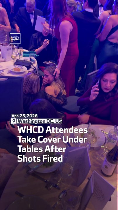 WHCD Attendees Take Cover Under Tables After Shots Fired