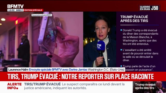 Tirs au dîner des correspondants de la Maison Blanche: le récit de l'attaque
