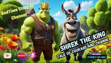 Shrek Becomes a King  👑 A Tale of Courage and Change