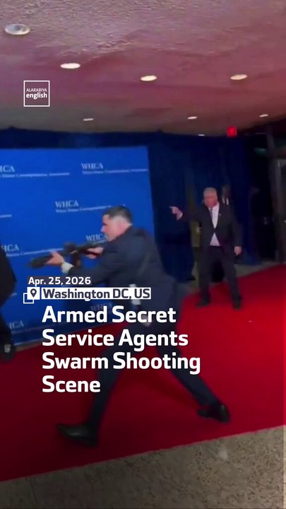 Armed Secret Service Agents Swarm Shooting Scene