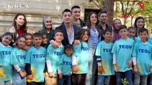 ‘Uzak Şehir’ setinin kapıları çocuklara açıldı