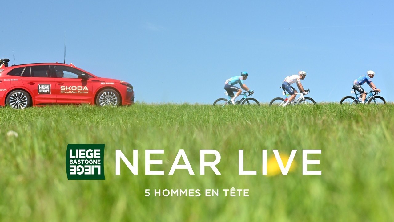Liège-Bastogne-Liège - Five guys in front