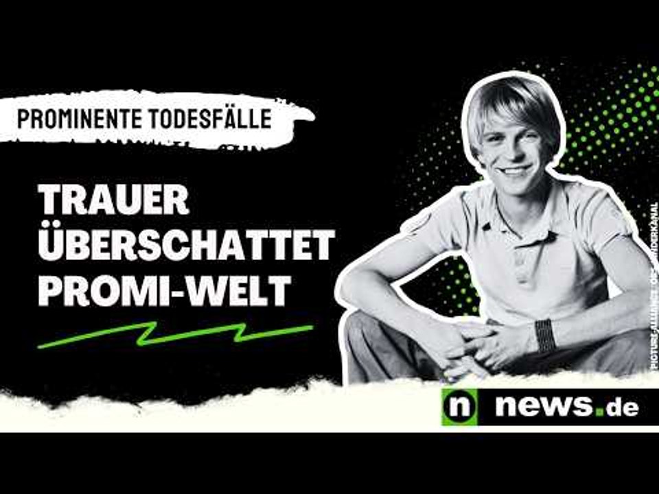 Mehrere prominente Todesfälle: Trauer überschattet Promi-Welt - Zeit, um Abschied zu nehmen