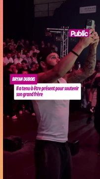 Bryan Dubois a tenu à être présent aux côtés de son grand frère lors de son combat malgré les tensions familiales
