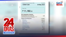 Bill shock sumindak sa ilang Meralco customers; Meralco nagpaliwanag | 24 Oras Weekend