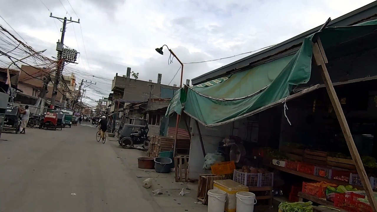 Lethargic Impression on P. Burgos Street in Rosario, Cavite, Philippines