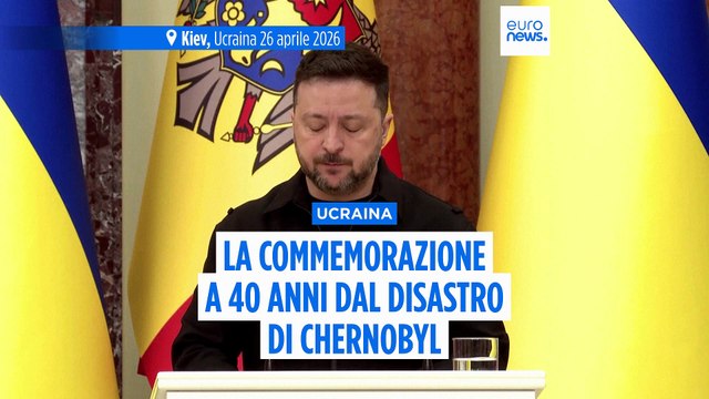 40 anni dal disastro di Chernobyl, Zelensky accusa la Russia di aver commesso terrorismo nucleare