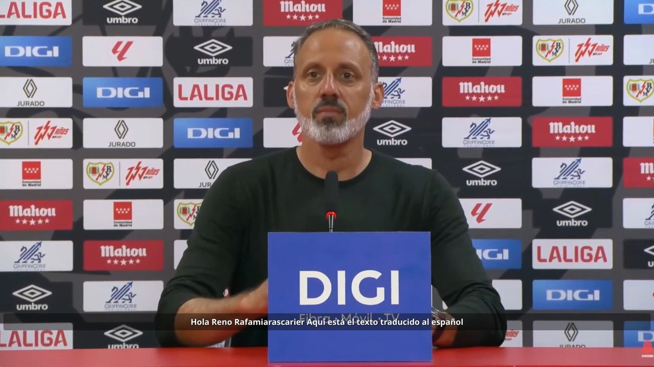 RUEDA DE PRENSA de MATARAZZO