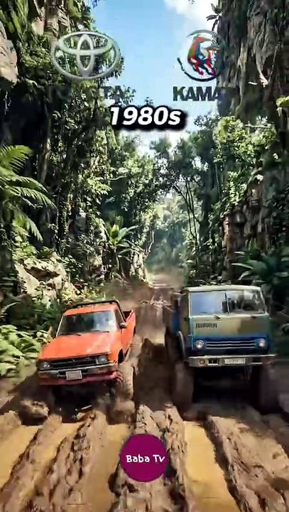 Toyota Hilux vs KAMAZ