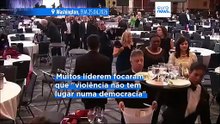 Líderes mundiais reagem ao tiroteio no jantar na Casa Branca
