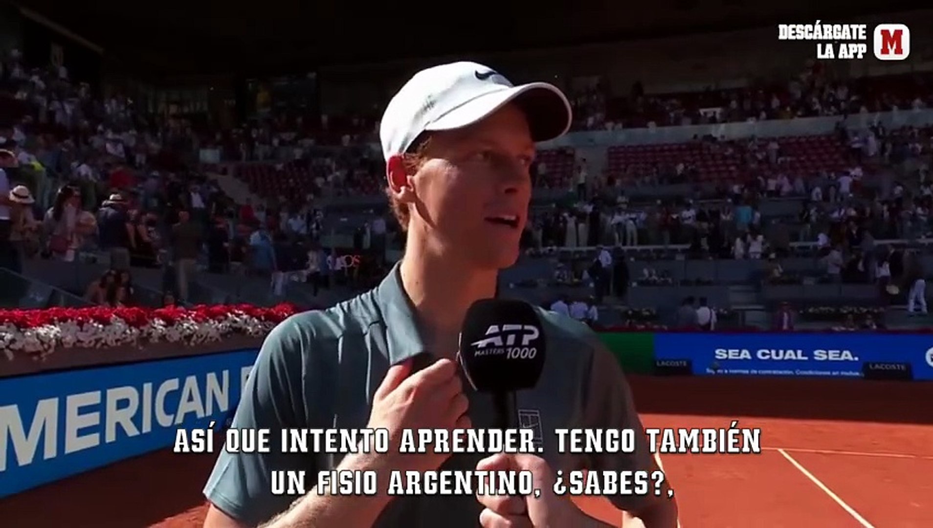 Delirante entrevista a Sinner: "No necesito apps de citas"