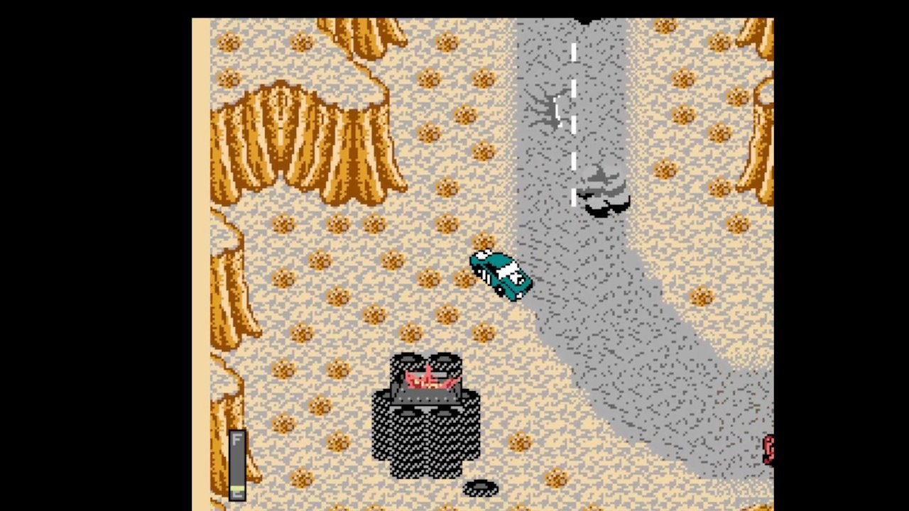 Mad Max (NES) 1990 Gameplay