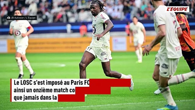 Lille fait tomber le Paris FC et répond à l'OL dans la course à la 3e place - Foot - Ligue 1