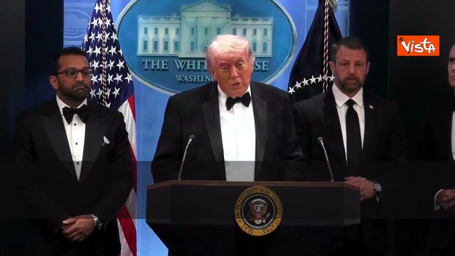 Trump dopo l'attentato: Il sospetto è stato catturato, è una persona malata