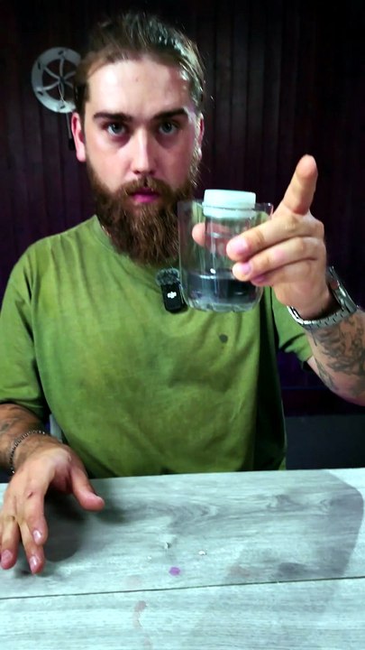 Bike tire fix using my underwear
