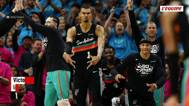 Victor Wembanyama de retour avec les Spurs contre les Blazers pour le match 4 - Basket - NBA