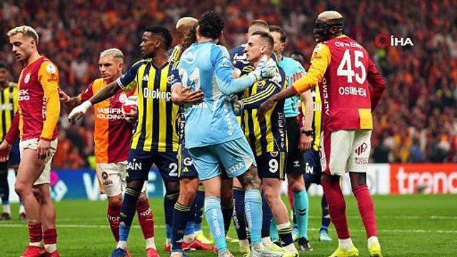 Trendyol Süper Lig: Galatasaray: 3 - Fenerbahçe: 0 (Maç sonucu) | Ajansspor | IHA