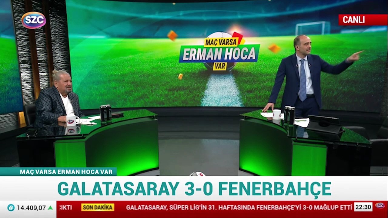 Erman Hoca, Galatasaray Fenerbahçe maçının tartışmalı pozisyonlarını yorumladı